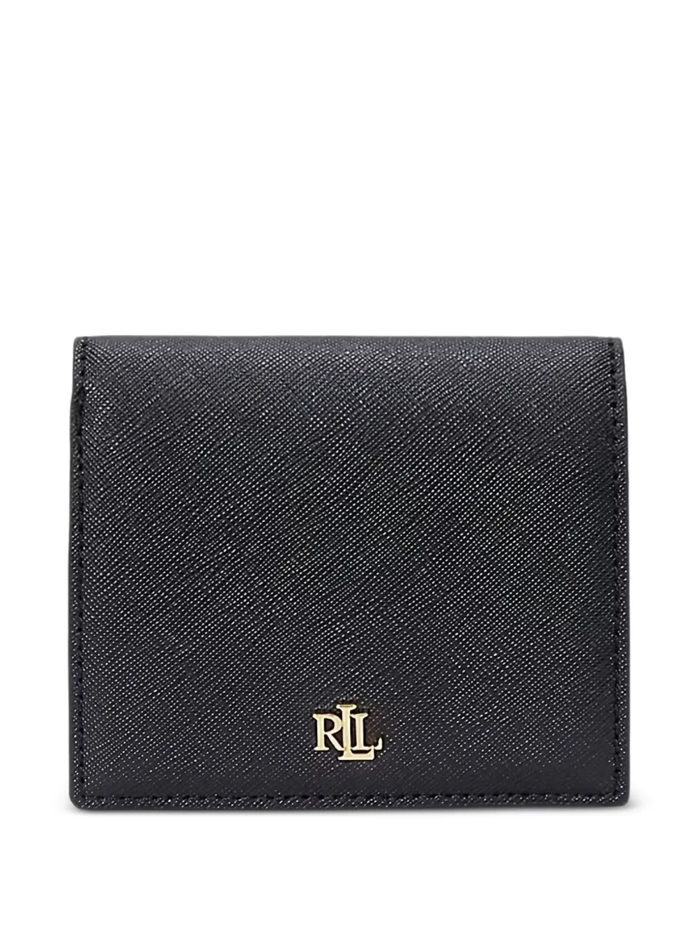 Lauren Ralph Lauren Pasjeshouder van bewerkt leer Zwart