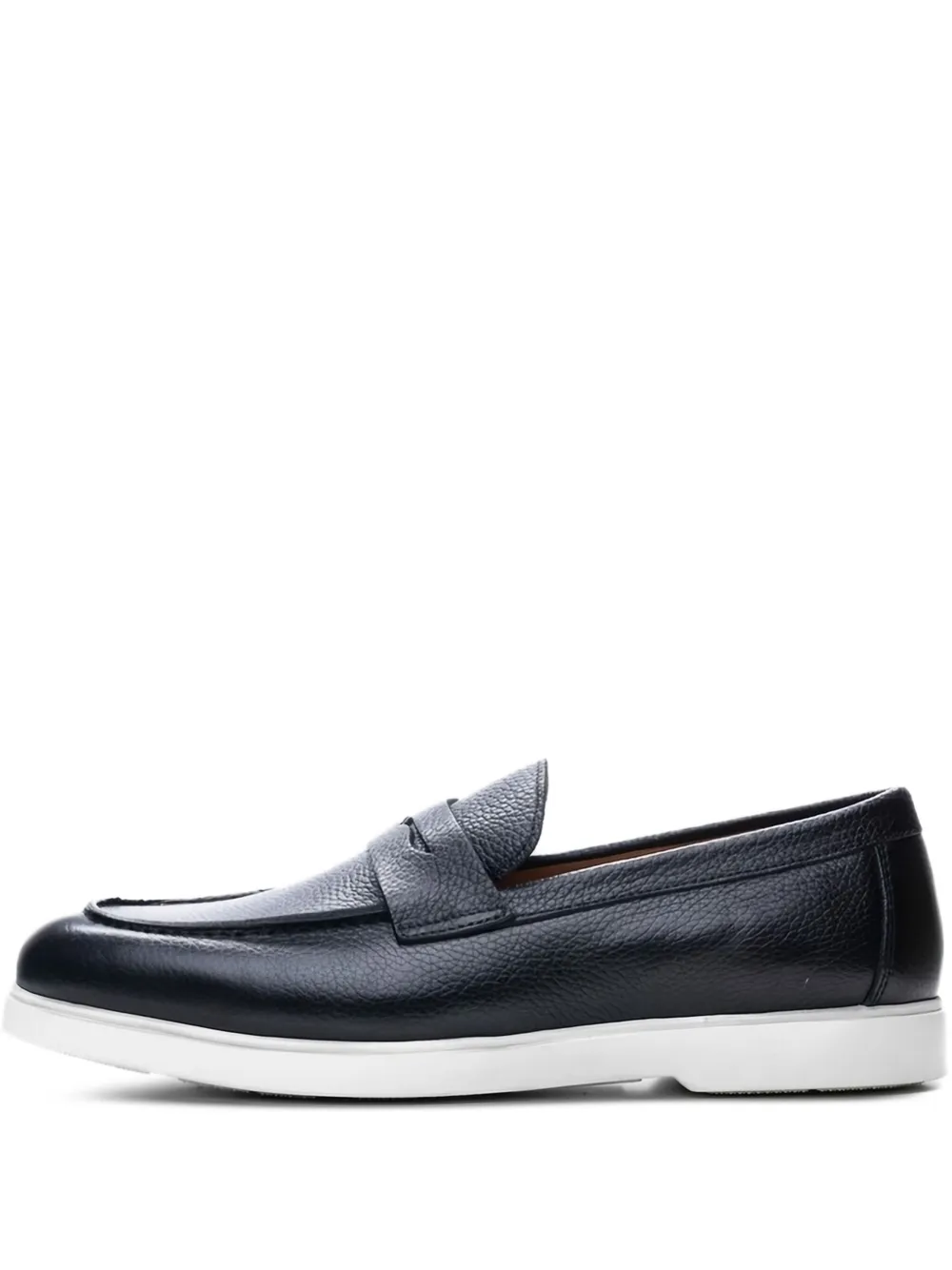 Poche Paris leather loafers Black