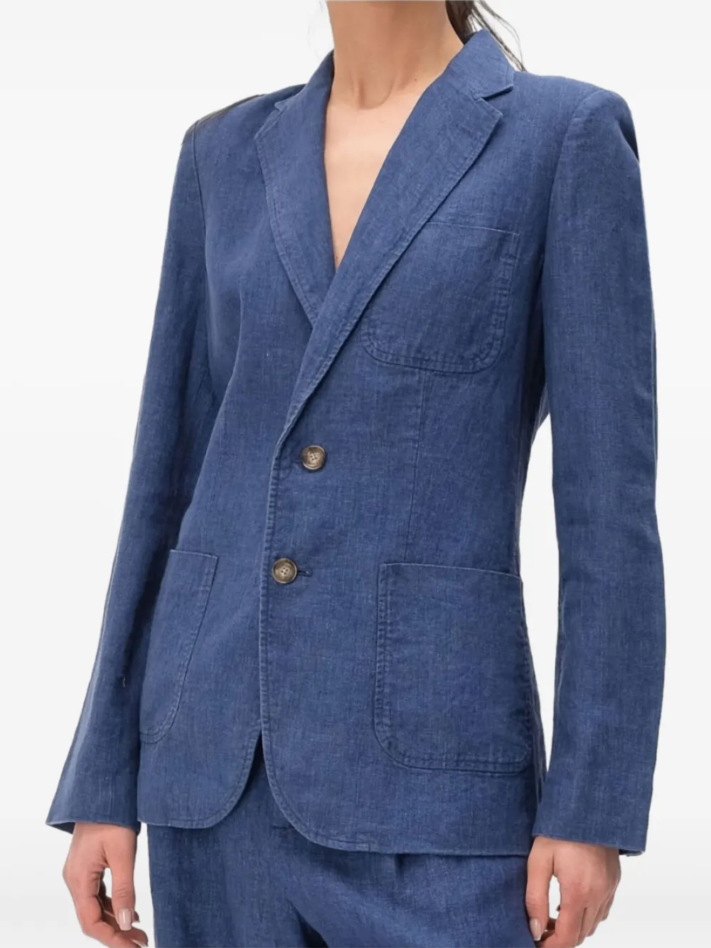 Polo Ralph Lauren シングルジャケット - ブルー Polo Ralph Lauren シングルジャケット - ブルー