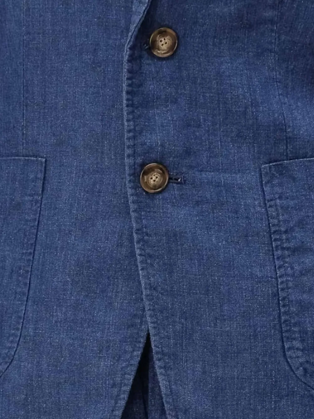 Polo Ralph Lauren Wollen blazer met enkele rij knopen Blauw