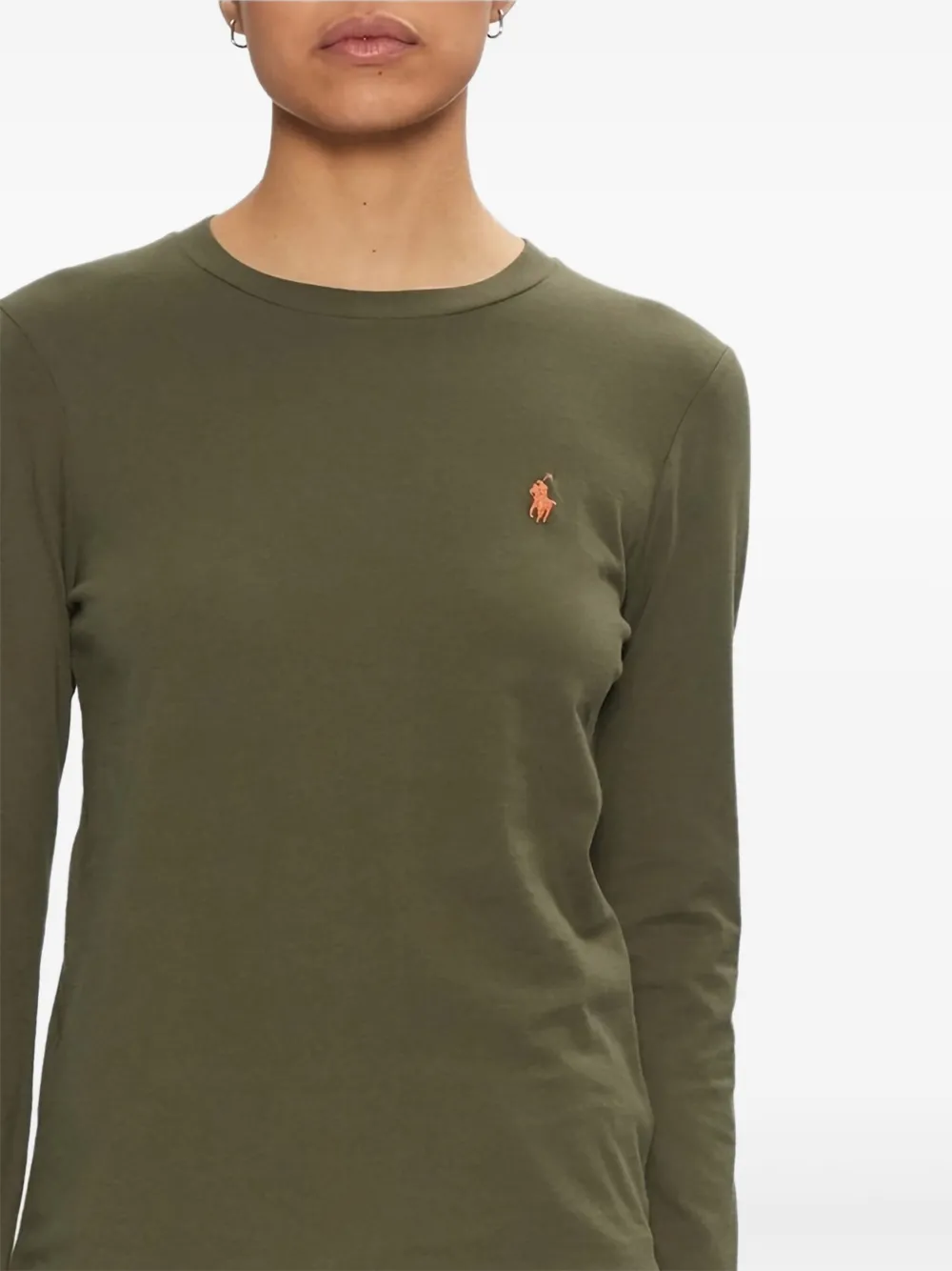 Polo Ralph Lauren T-shirt met lange mouwen Groen