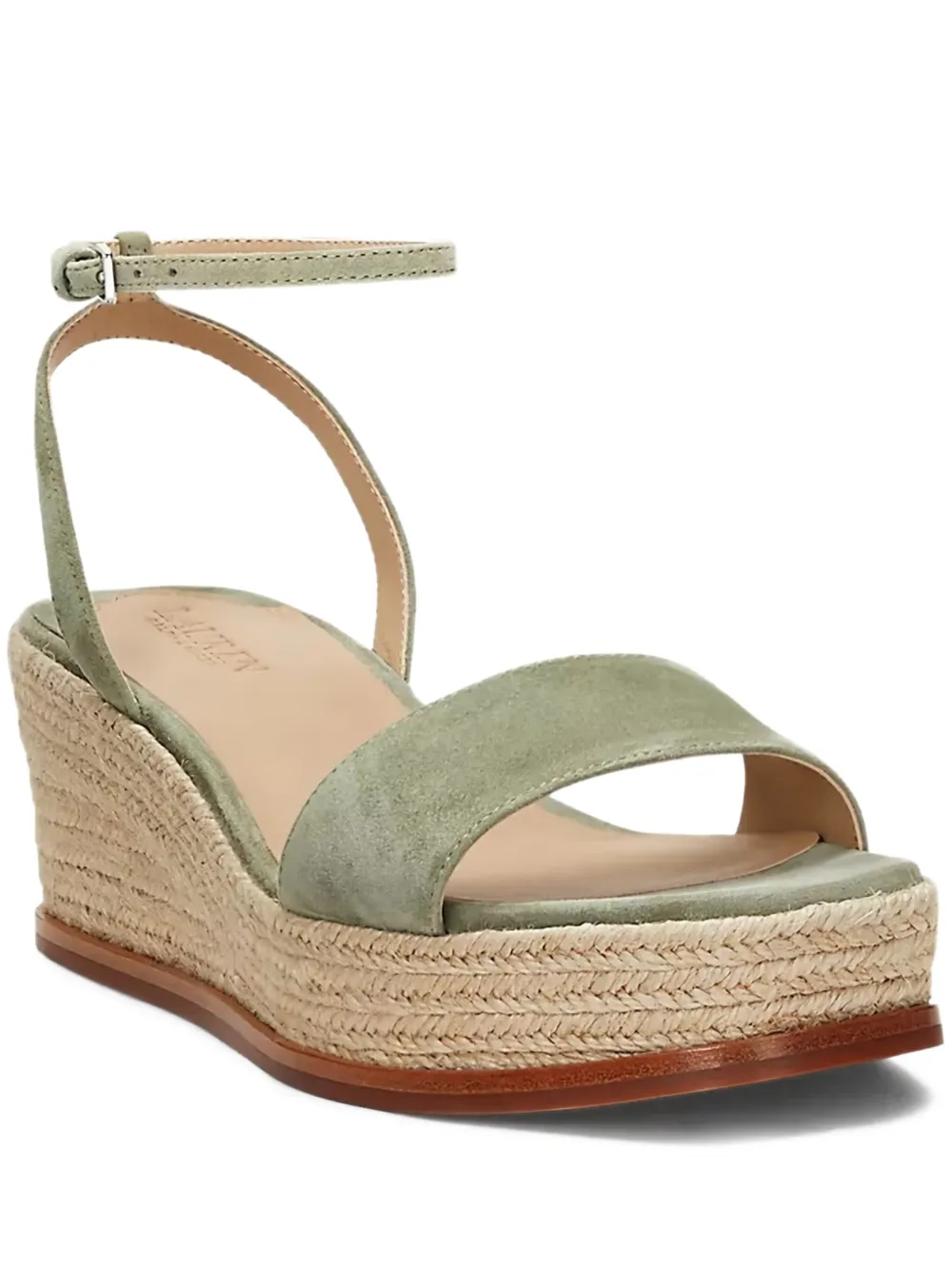 Lauren Ralph Lauren espadrilles en daim | vert | Image 1