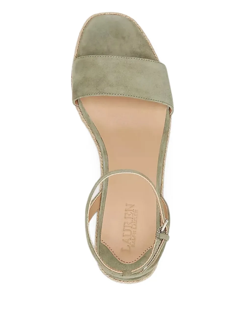 Lauren Ralph Lauren suede espadrilles Green
