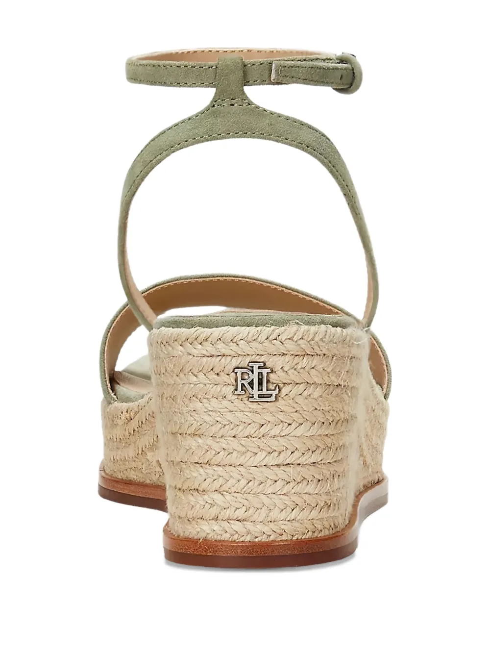 Lauren Ralph Lauren espadrilles en daim | espadrilles à talon | Image 2