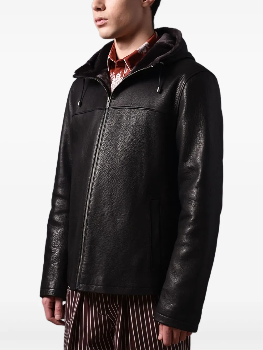 Poche Paris chamarra con capucha | negro | Image 1