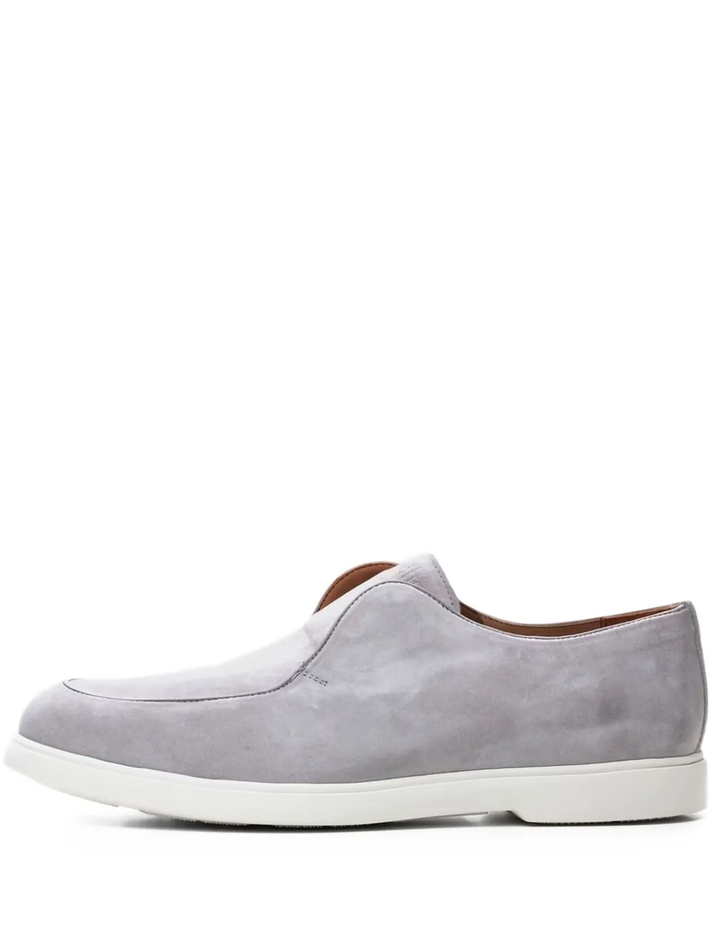 Poche Paris suede loafers Grey