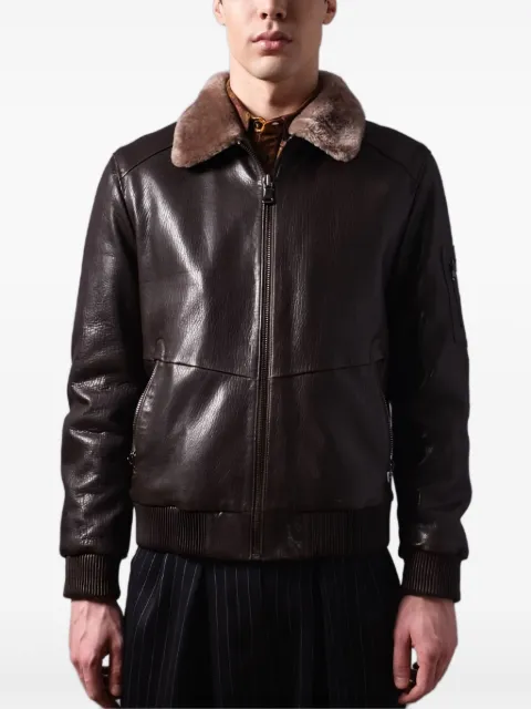 Poche Paris aviator-style jacket