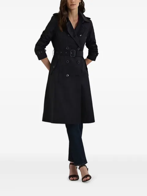 Lauren Ralph Lauren double-breasted belted trench coat