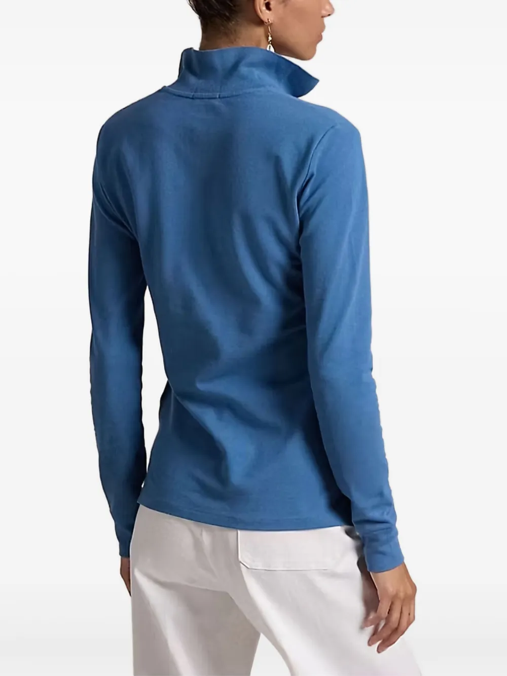Polo Ralph Lauren Poloshirt met lange mouwen - Blauw