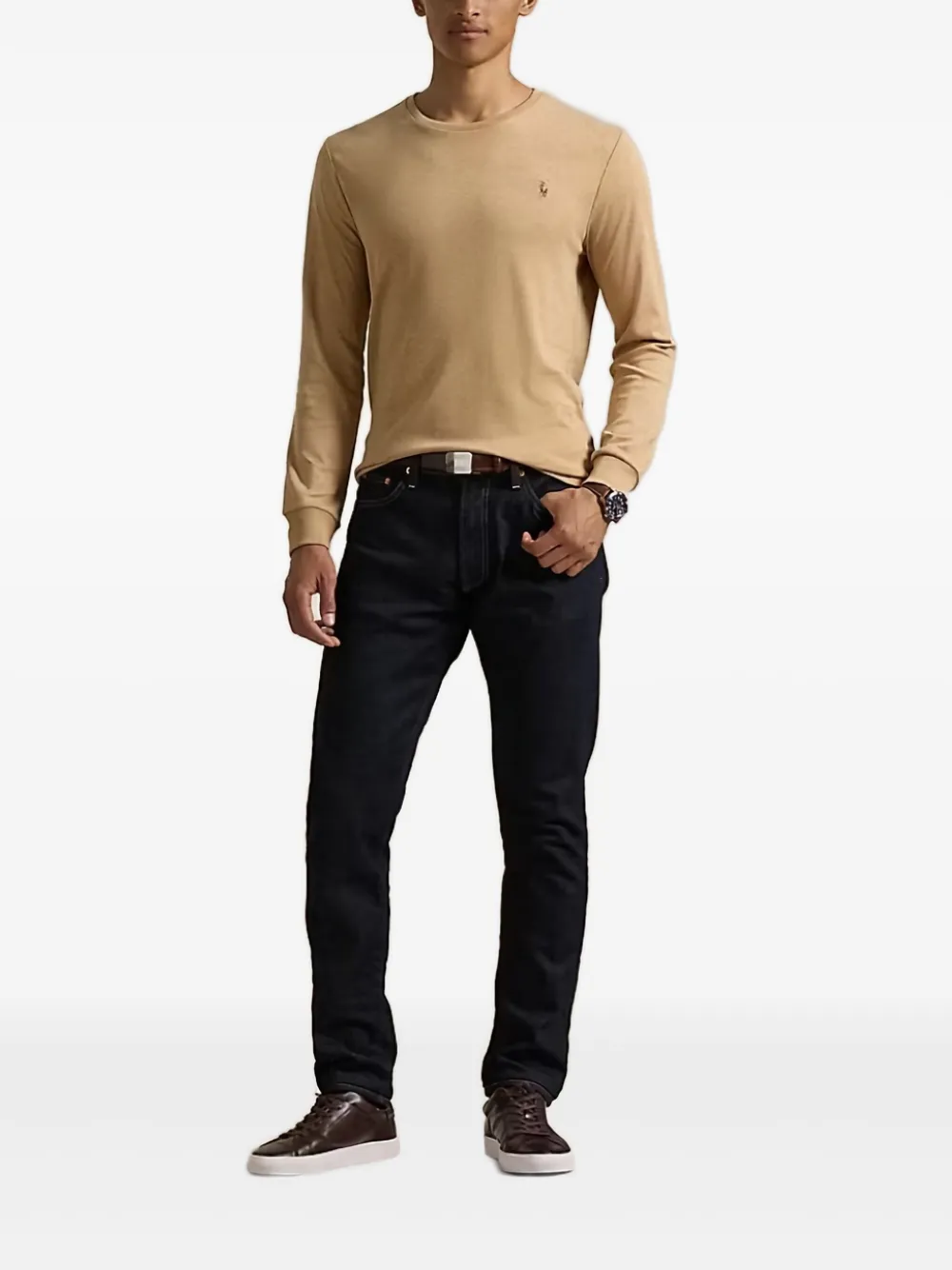 Polo Ralph Lauren Katoenen T-shirt Beige