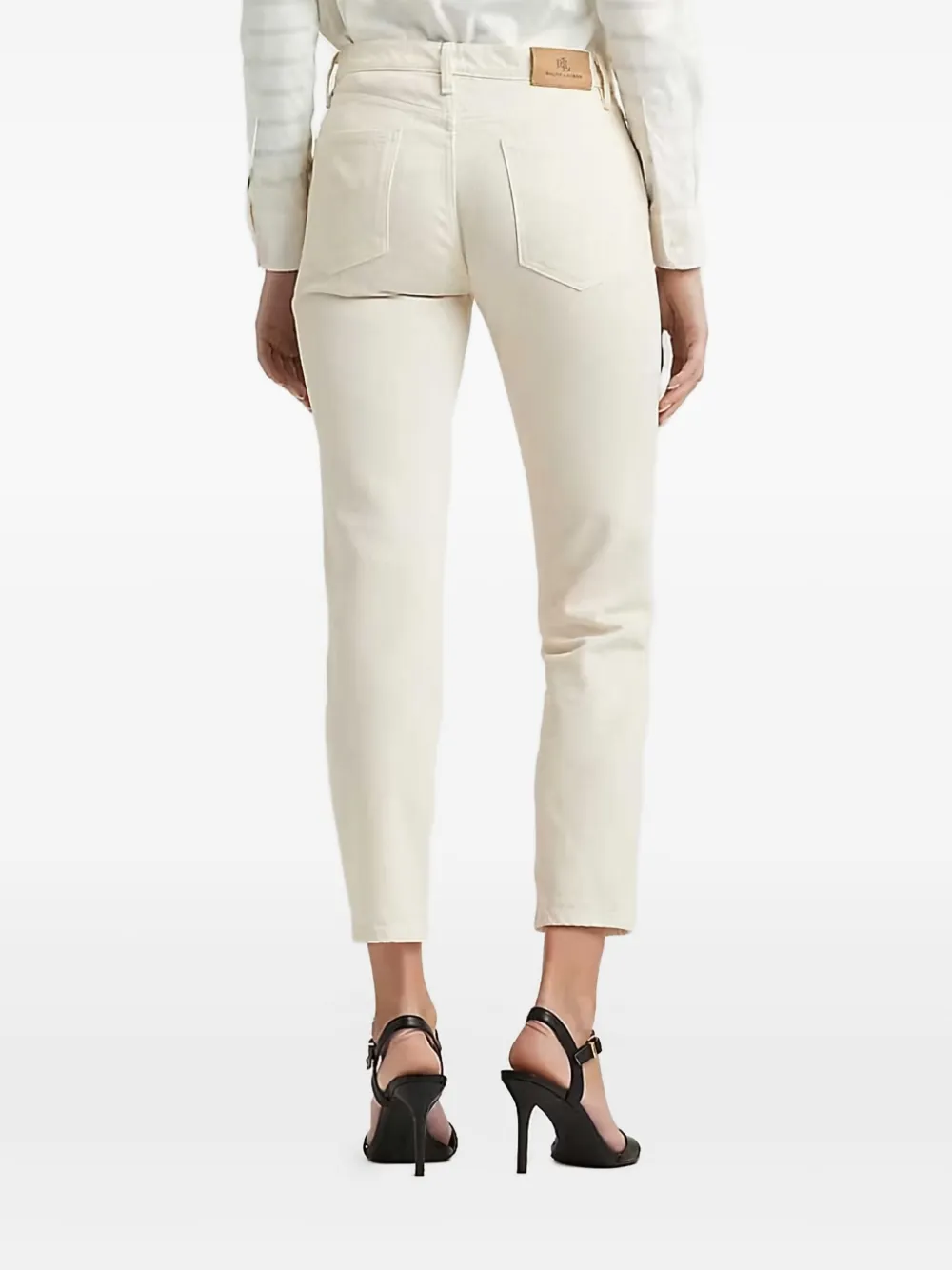 Lauren Ralph Lauren High waist jeans - Beige
