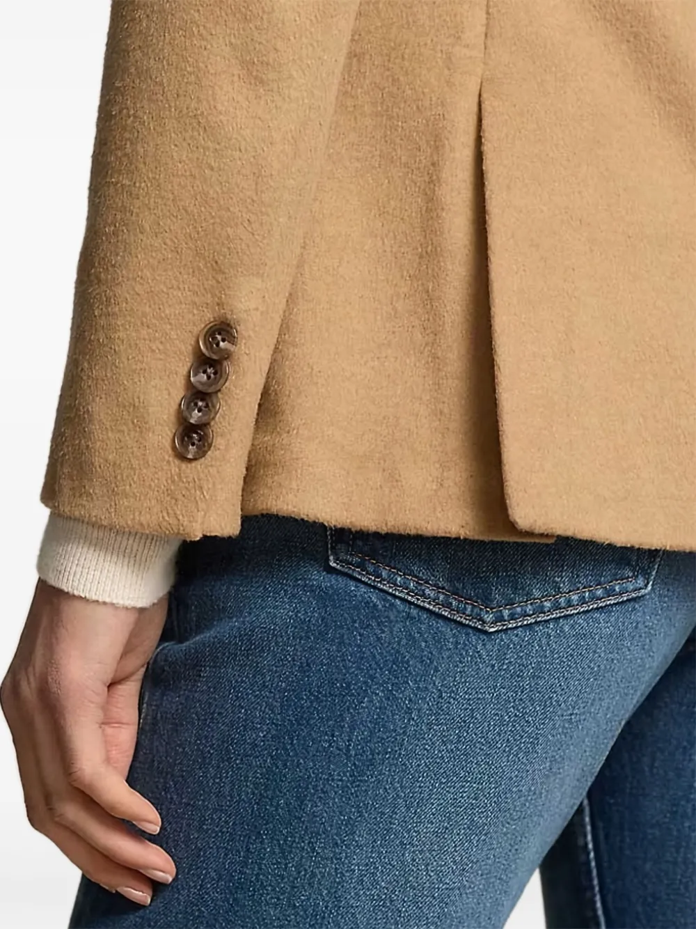 Shop Polo Ralph Lauren Double-breasted Blazer