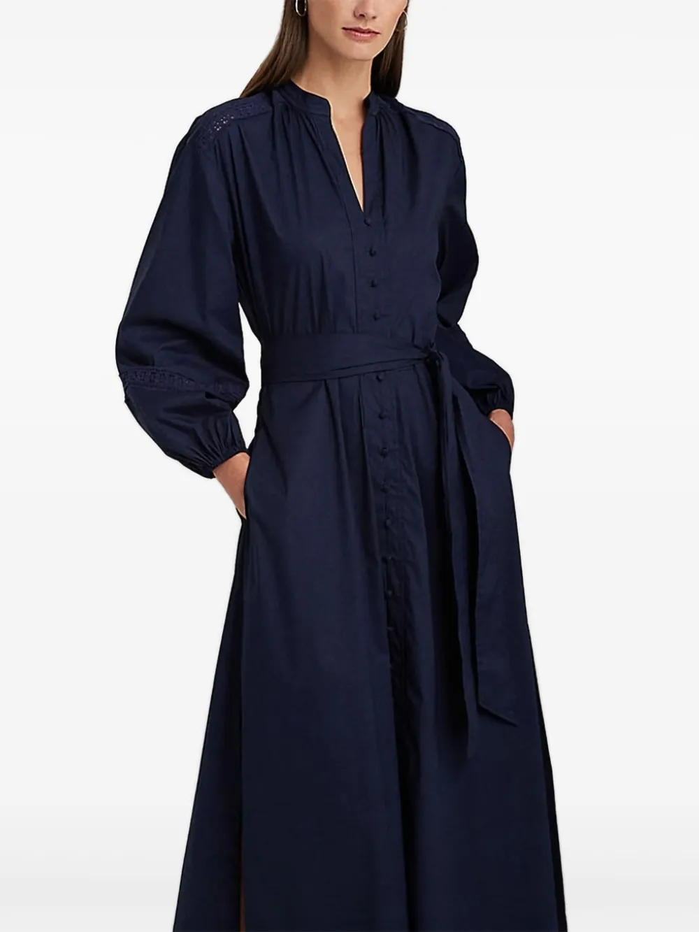 button-up shirt dress