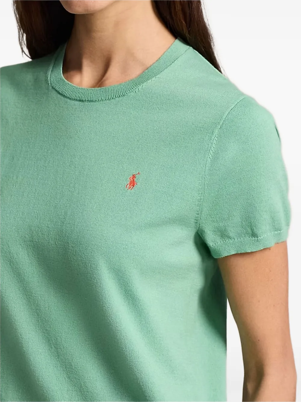 Polo Ralph Lauren Fijngebreid T-shirt Groen
