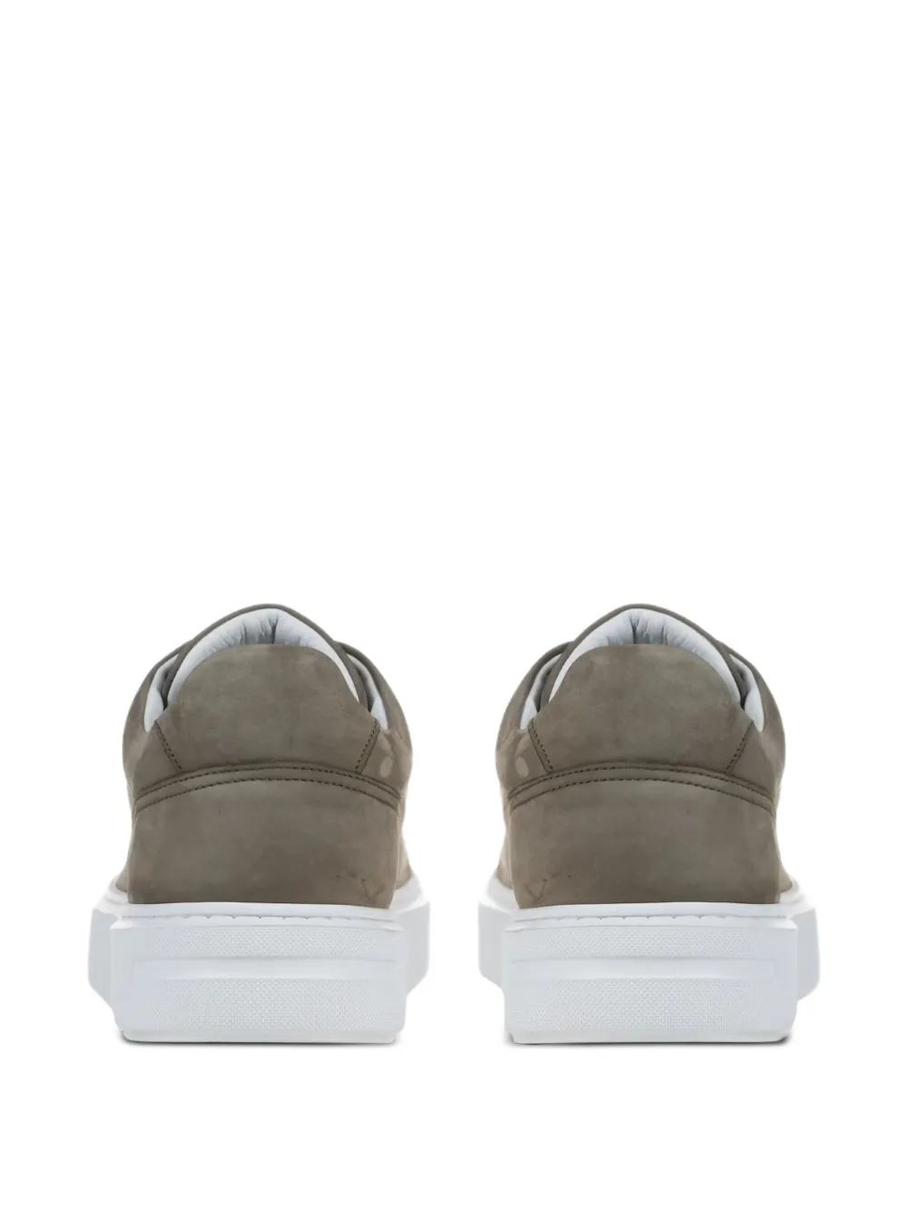 Poche Paris leather sneakers KHAKI