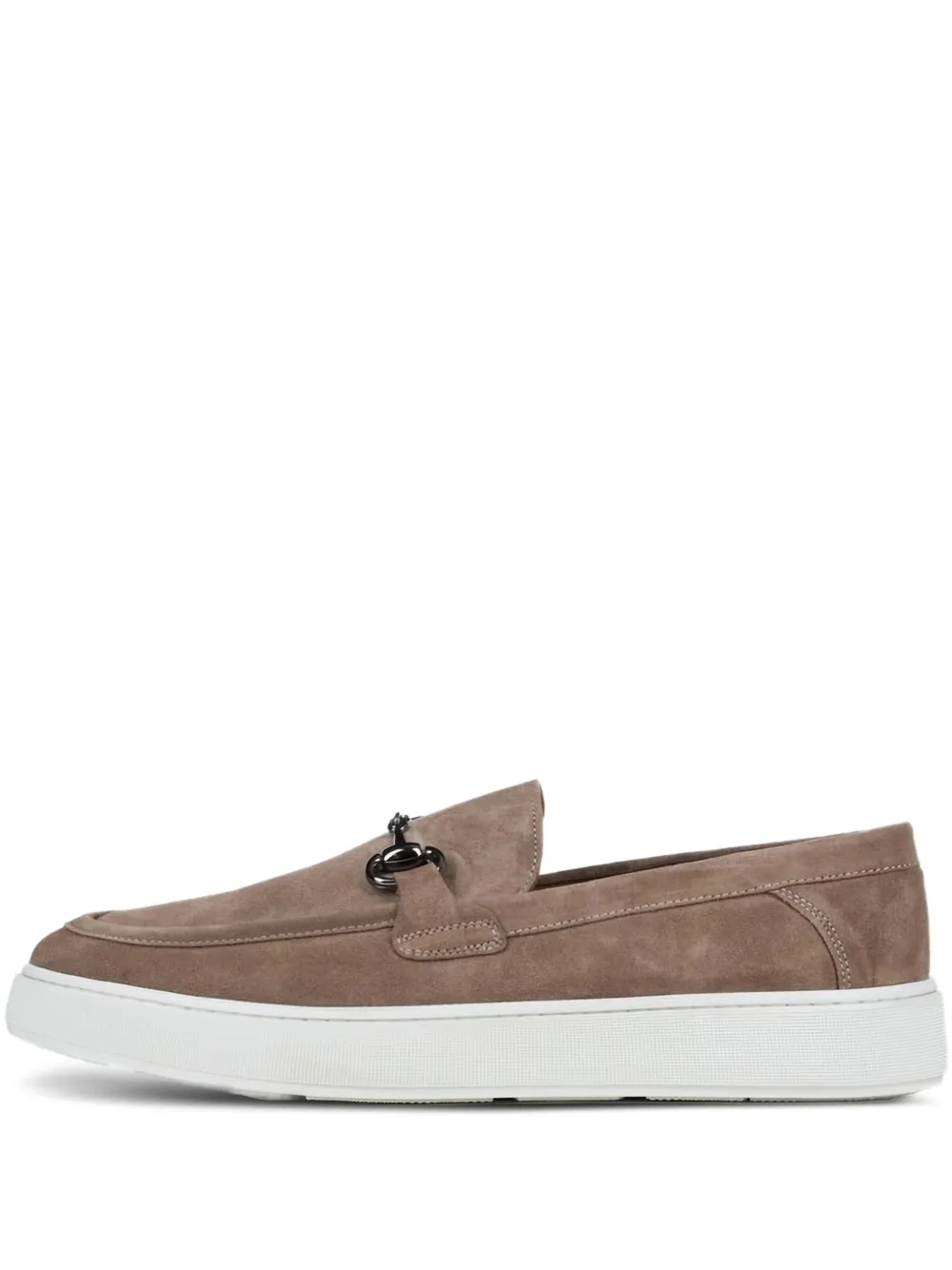 Poche Paris horsebit-detail loafers Neutrals