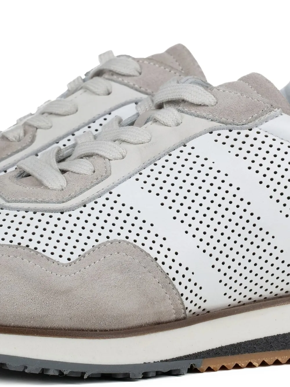 Shop Poche Paris Perforated Sneakers