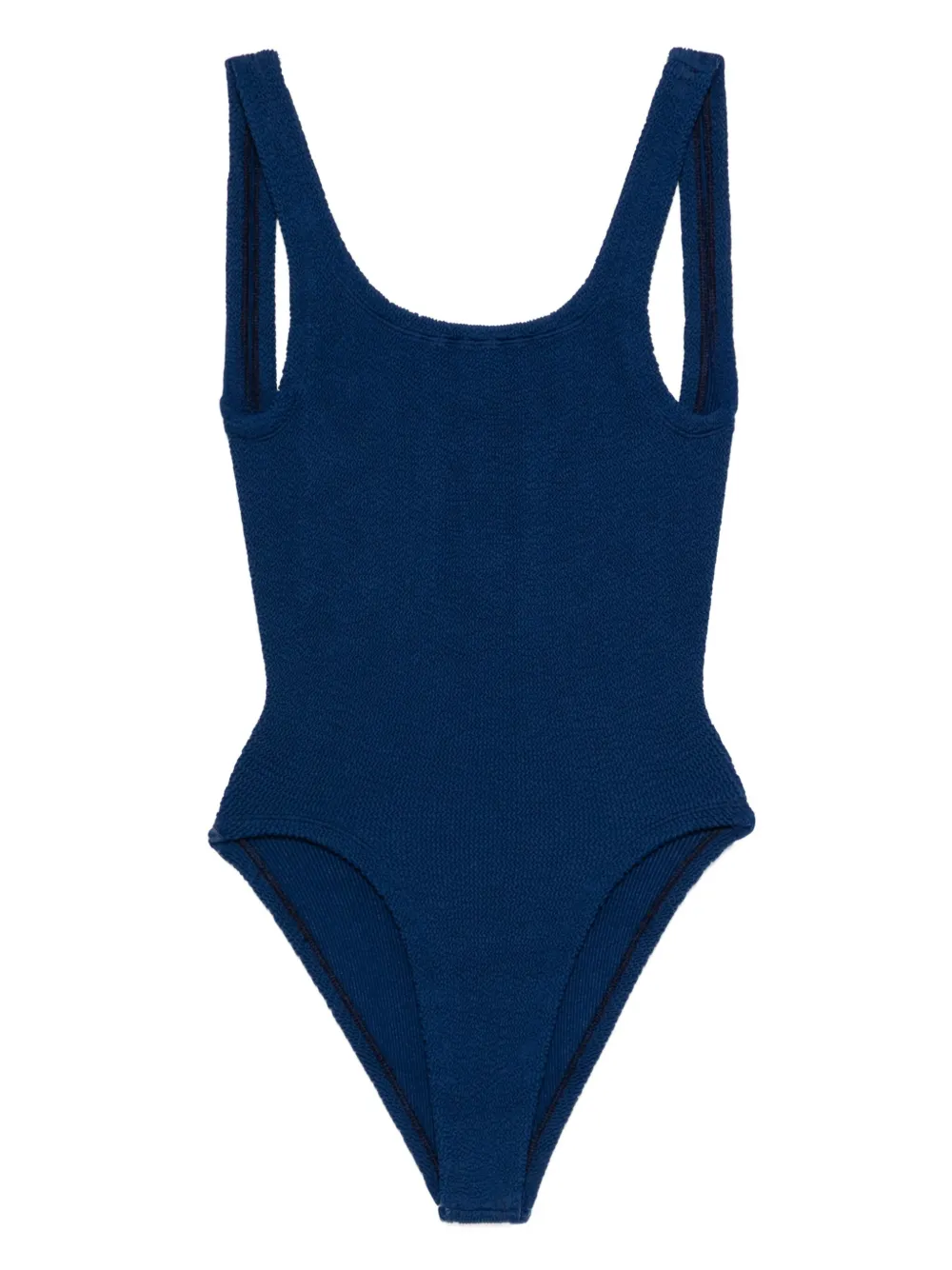 Hunza G Badpak met vierkante hals Blauw