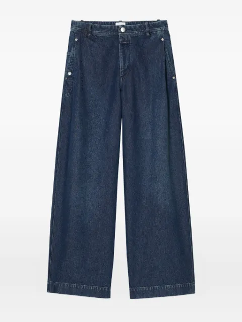 Closed logo-patch jeans
