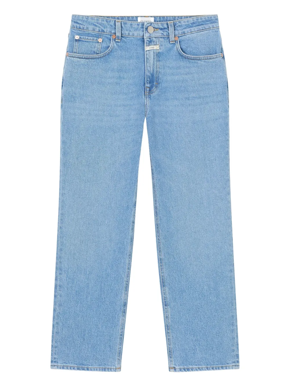 Closed Milo straight cropped jeans Blauw