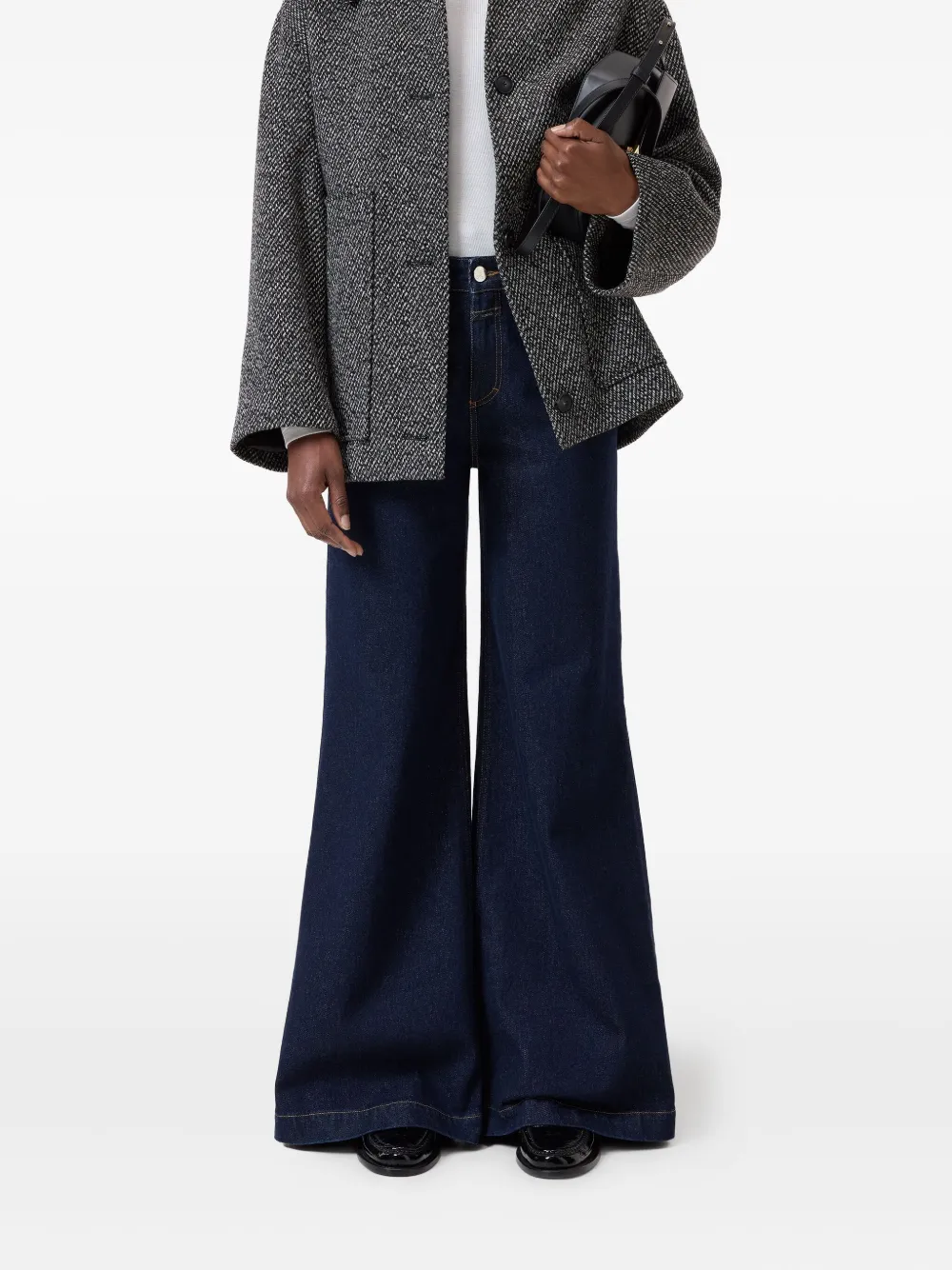 Closed Wide-leg Denim Jeans In Blue