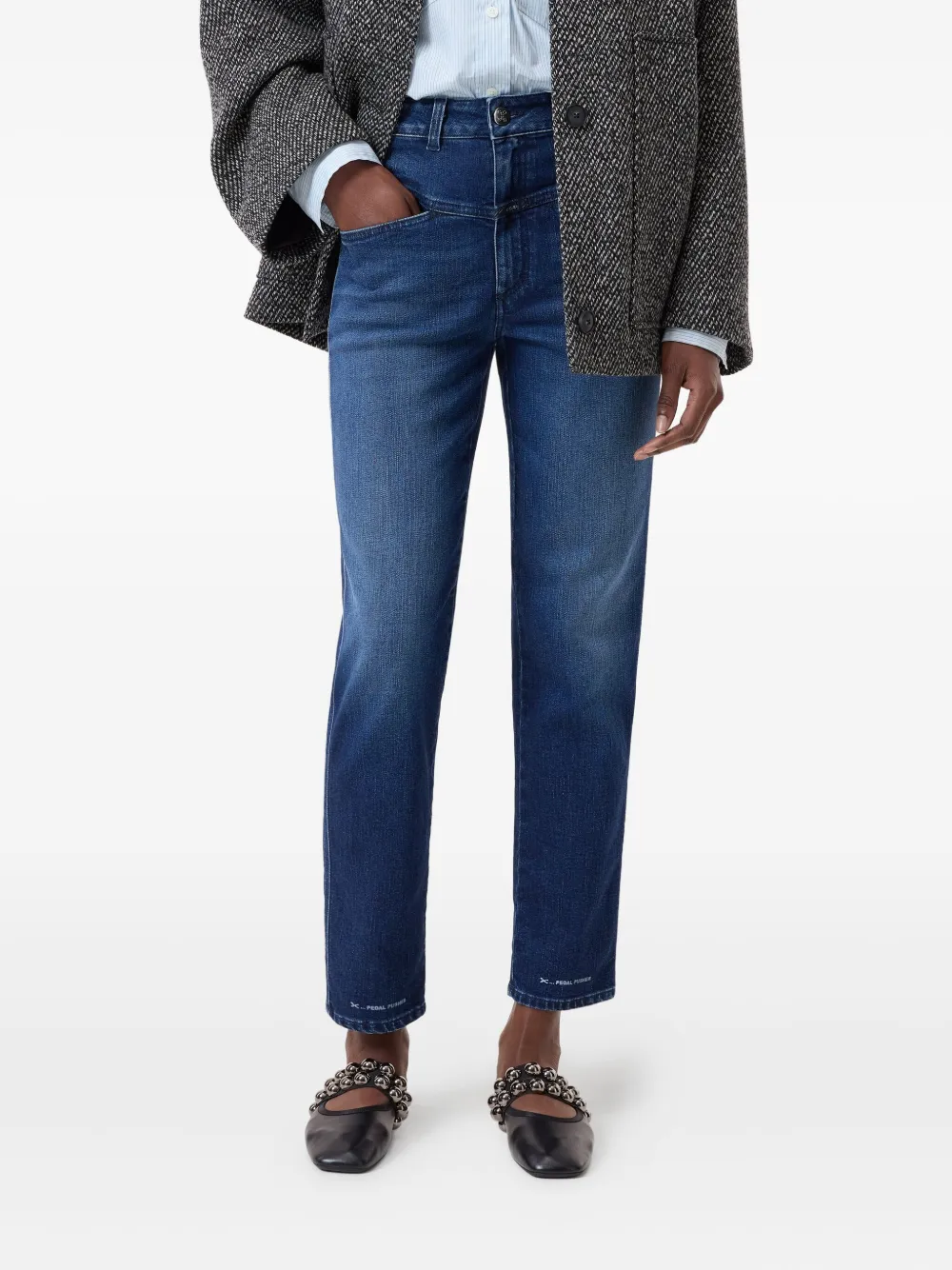 Closed Pedal Pusher jeans - Blauw