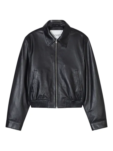 Closed cropped jacket