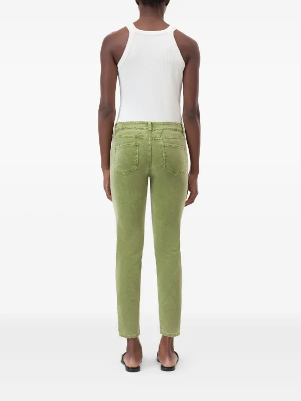 Closed Baker Velvet Trousers | Green | FARFETCH
