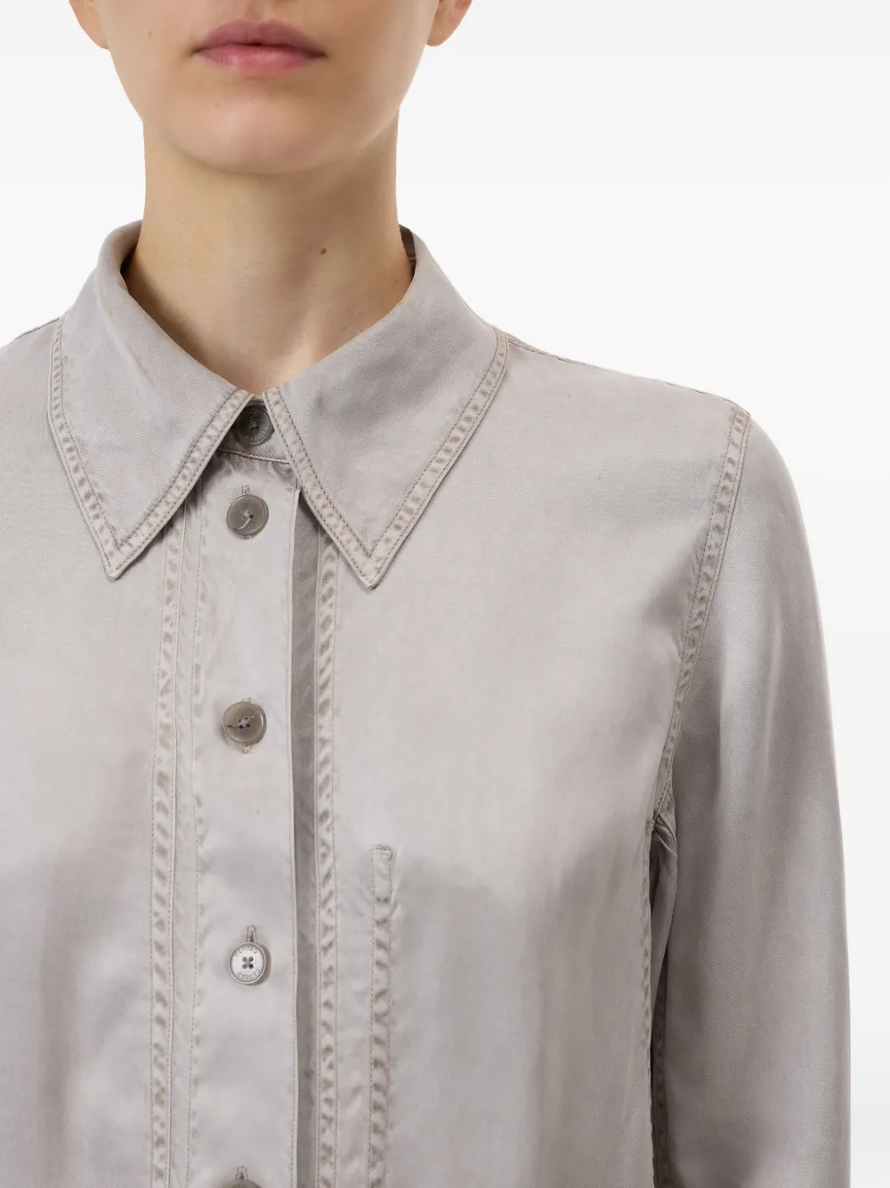 Closed Heritage blouse Grijs