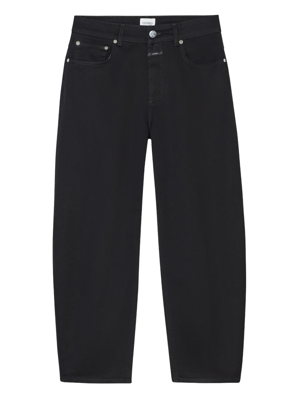 Closed High-waisted Jeans In Black