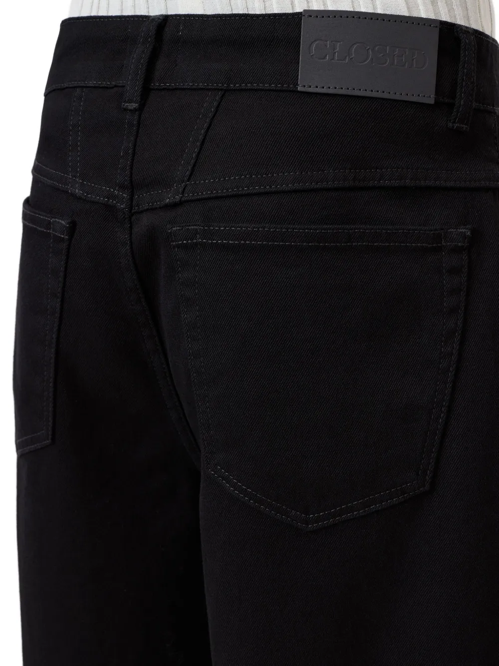 Closed High-waisted Jeans In Black