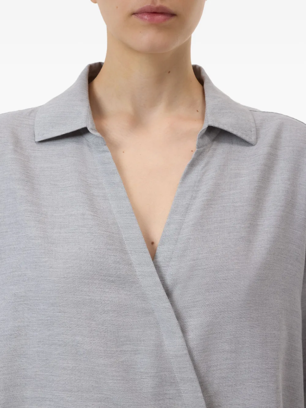 Closed Asymmetrische blouse Grijs