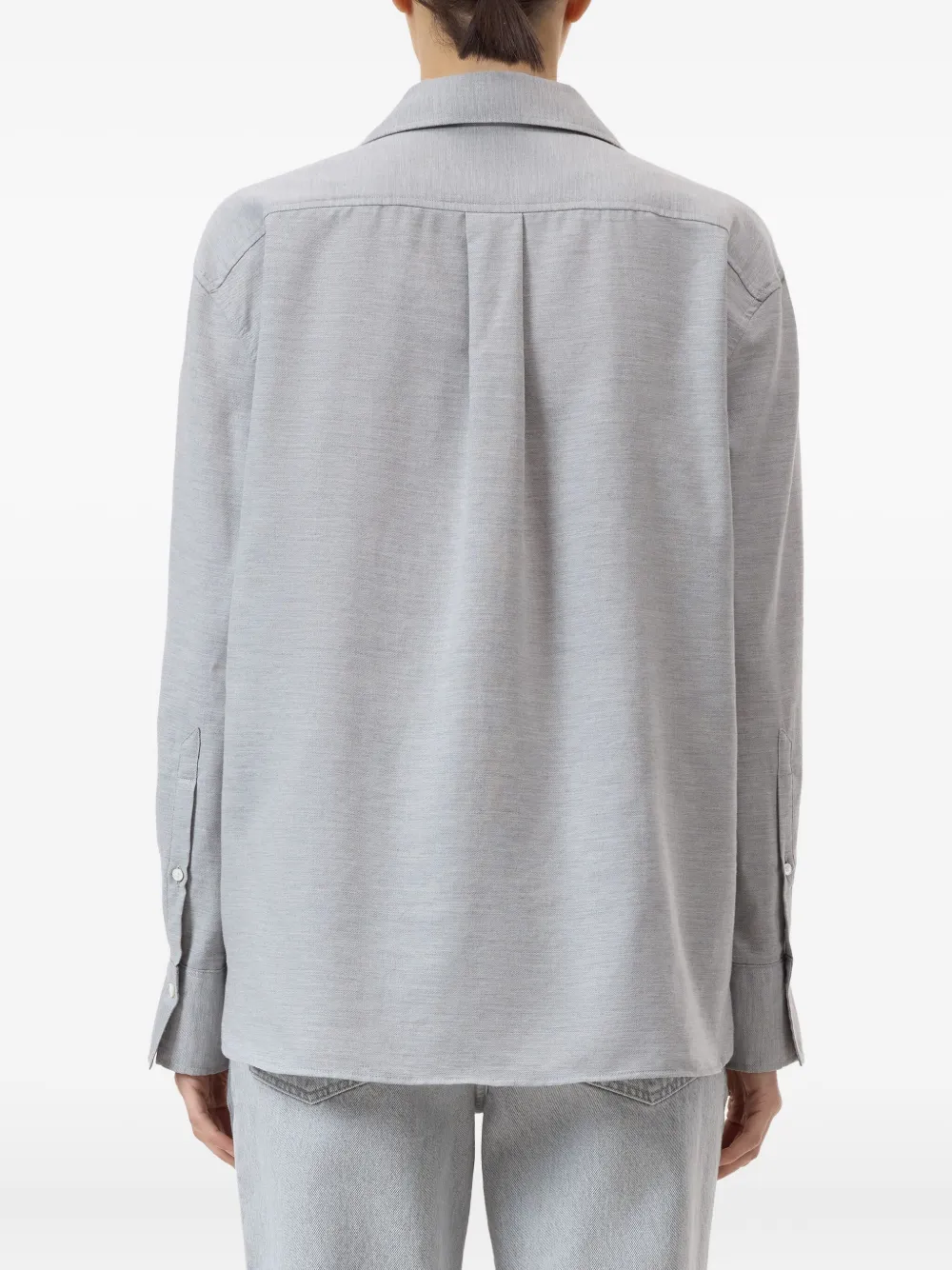 Closed Asymmetrische blouse Grijs