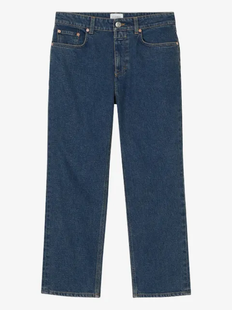 Closed logo-patch jeans