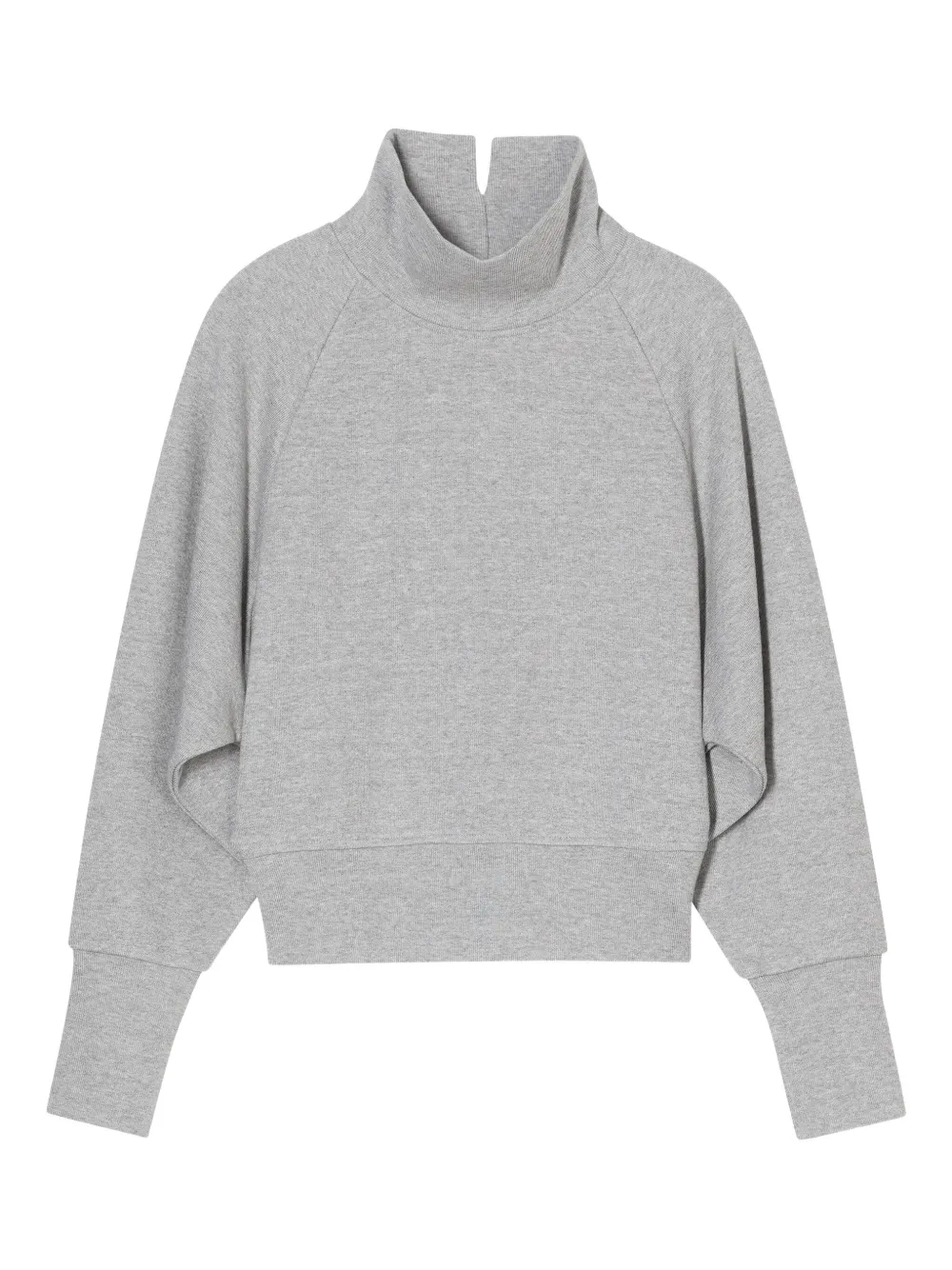 Closed high-neck sweatshirt | Grey | Image 1
