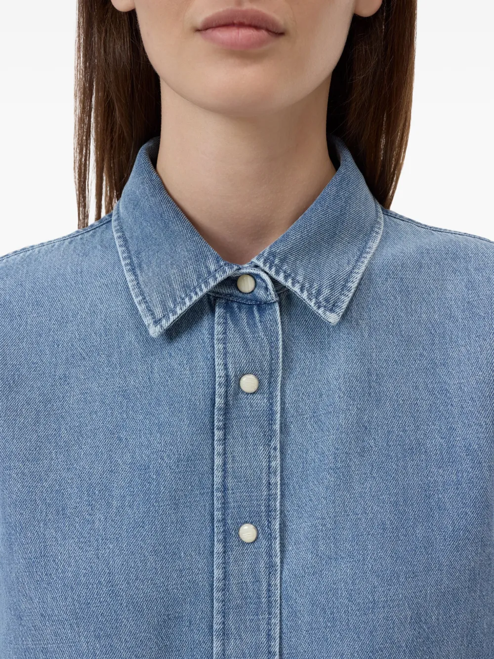 Closed Denim blouse Blauw