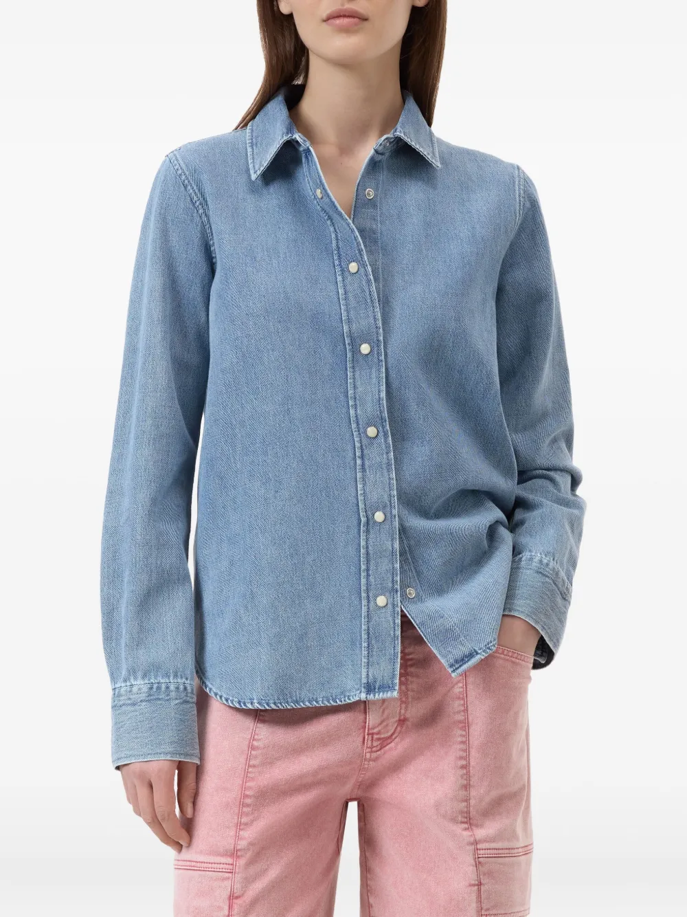 Closed Denim blouse Blauw