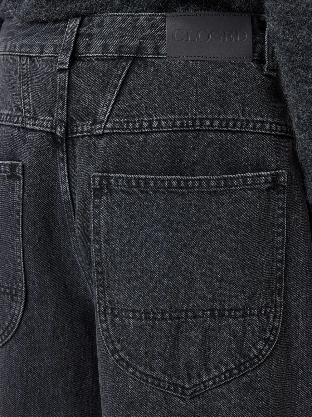 Closed Wide-leg Jeans In Gray