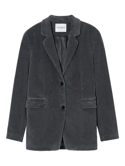 Closed corduroy three-button blazer