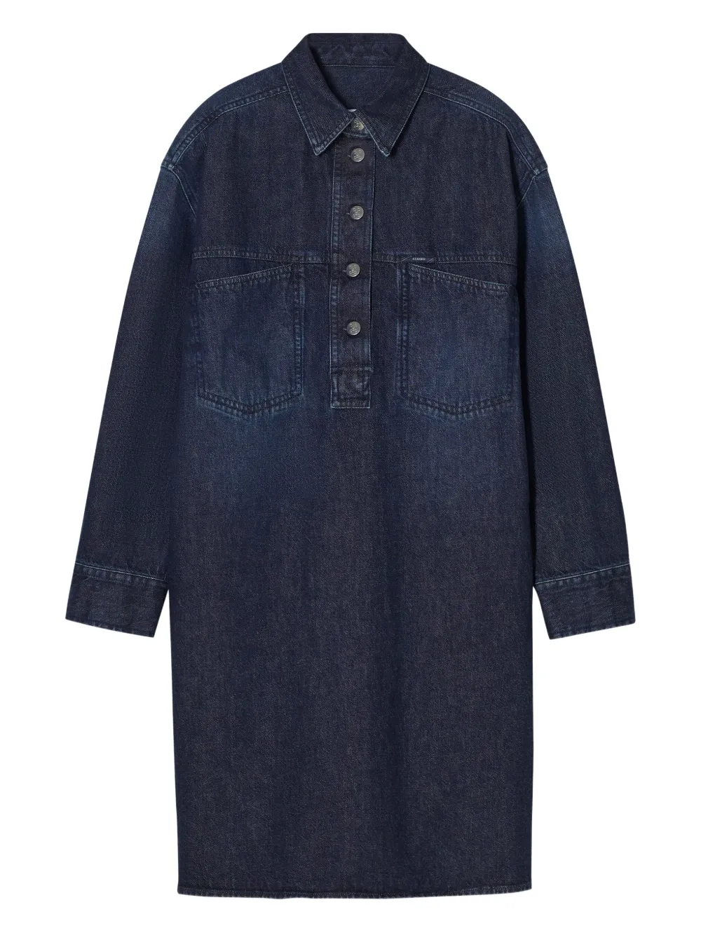 denim shirt dress