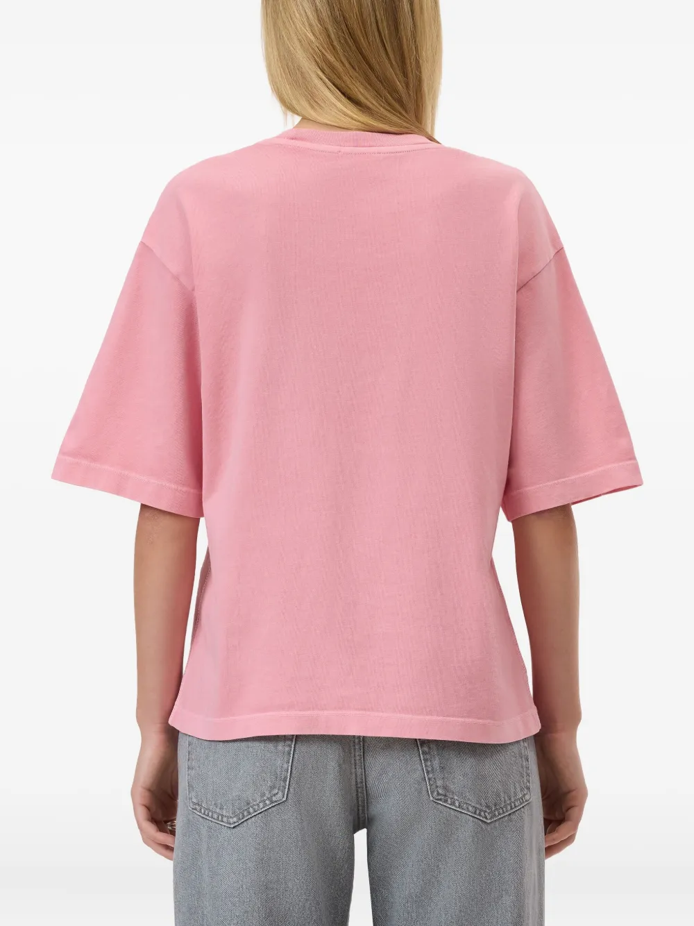 Closed T-shirt met logoprint Roze