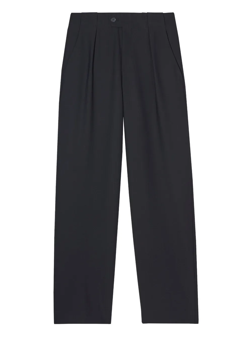 Closed Mawson pleated-pocket trousers Zwart