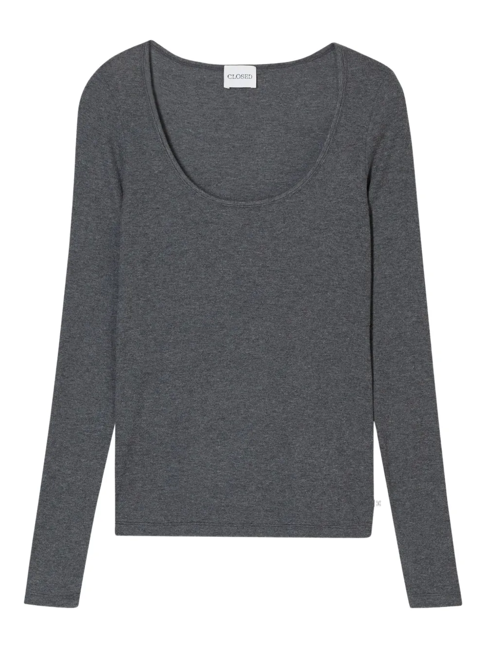 Closed Top met lange mouwen Grijs