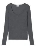 Closed long sleeve top - Grey
