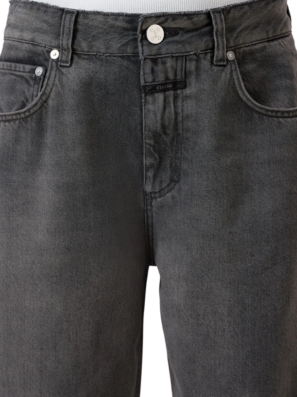Closed Jeans met wijde pijpen Grijs