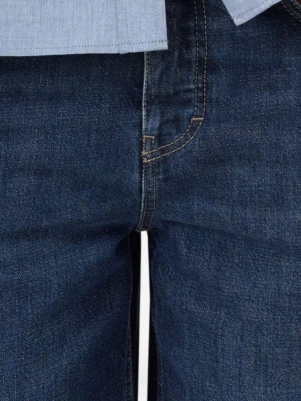 Closed Cropped jack Blauw