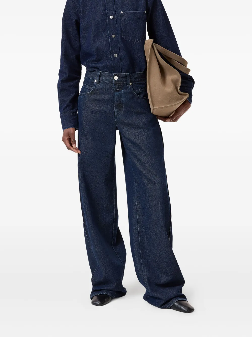 Closed Wide-leg Jeans In Blue