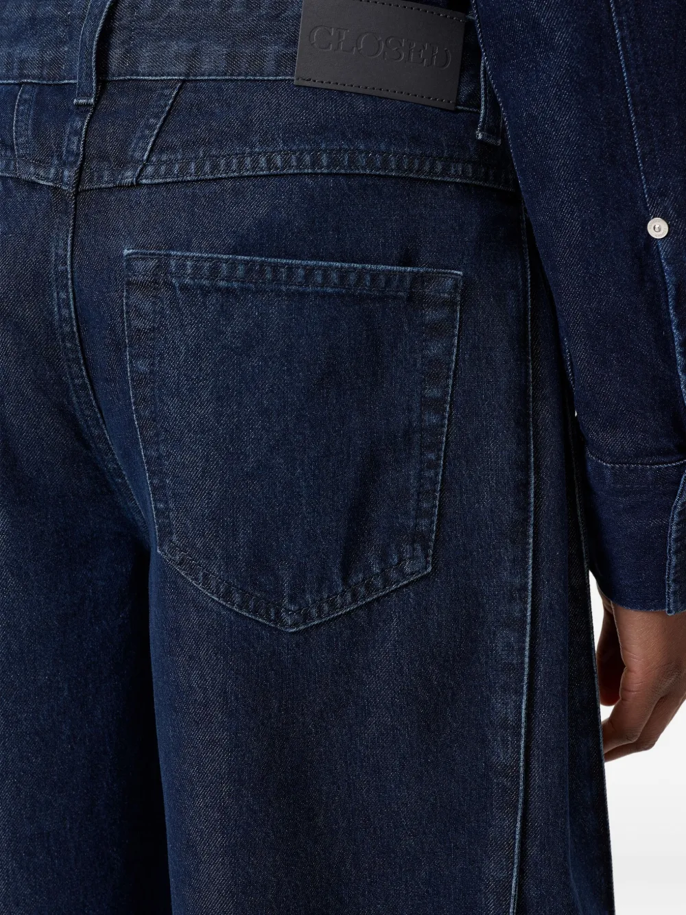 Closed Wide-leg Jeans In Blue