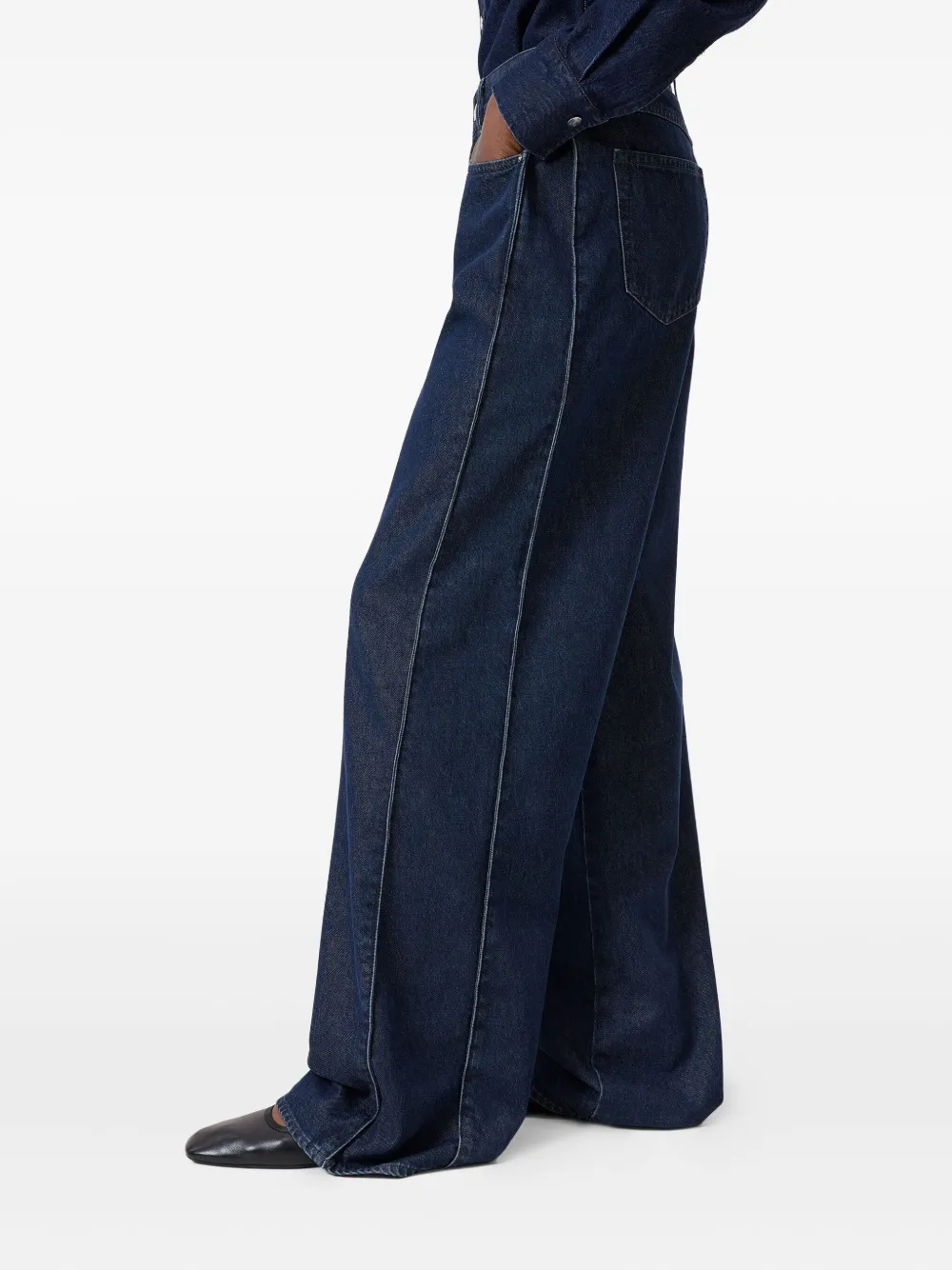 Closed Wide-leg Jeans In Blue