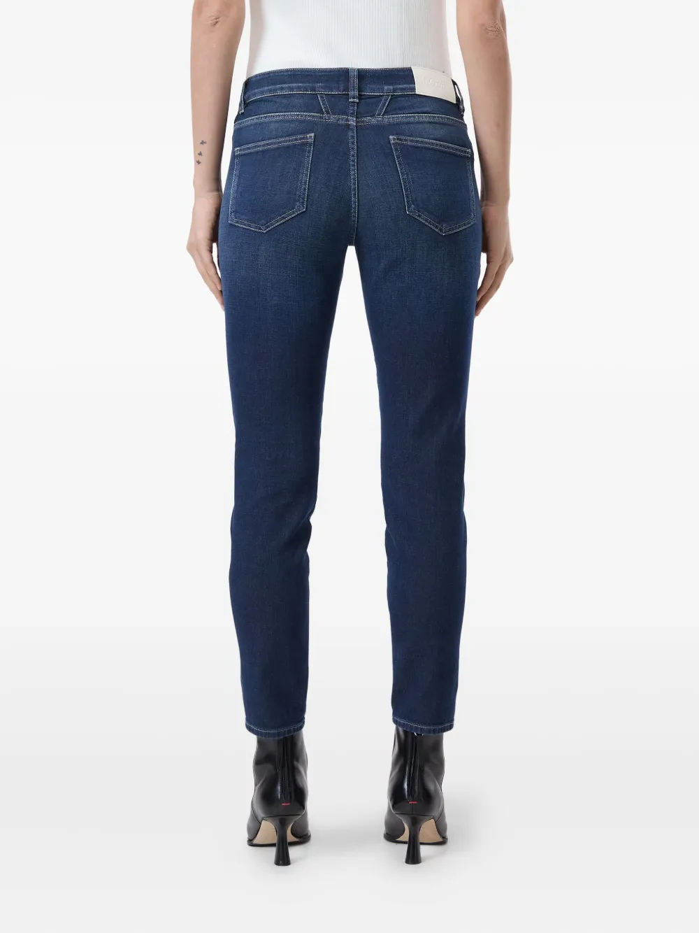 Closed Baker jeans met split Blauw